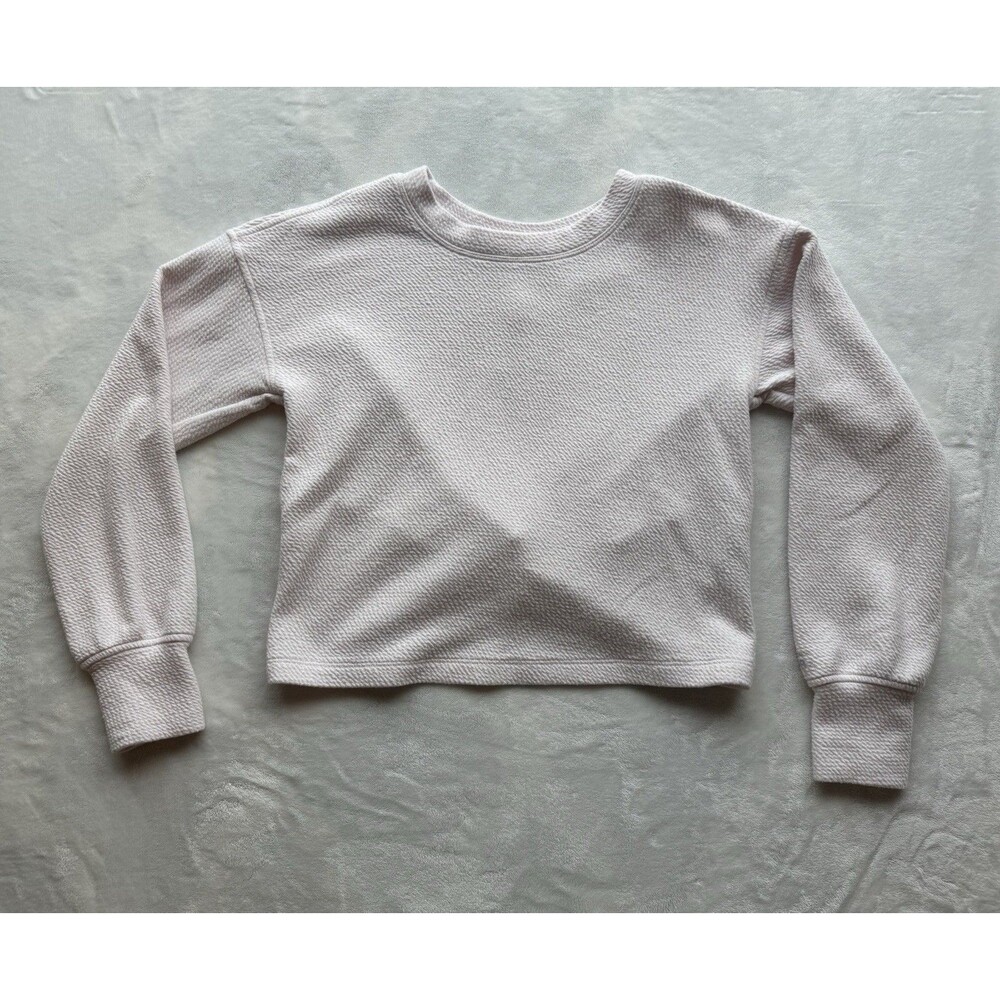 Abercrombie Kids YPB White Twist Back Pullover Sweatshirt Girls Size 9/10